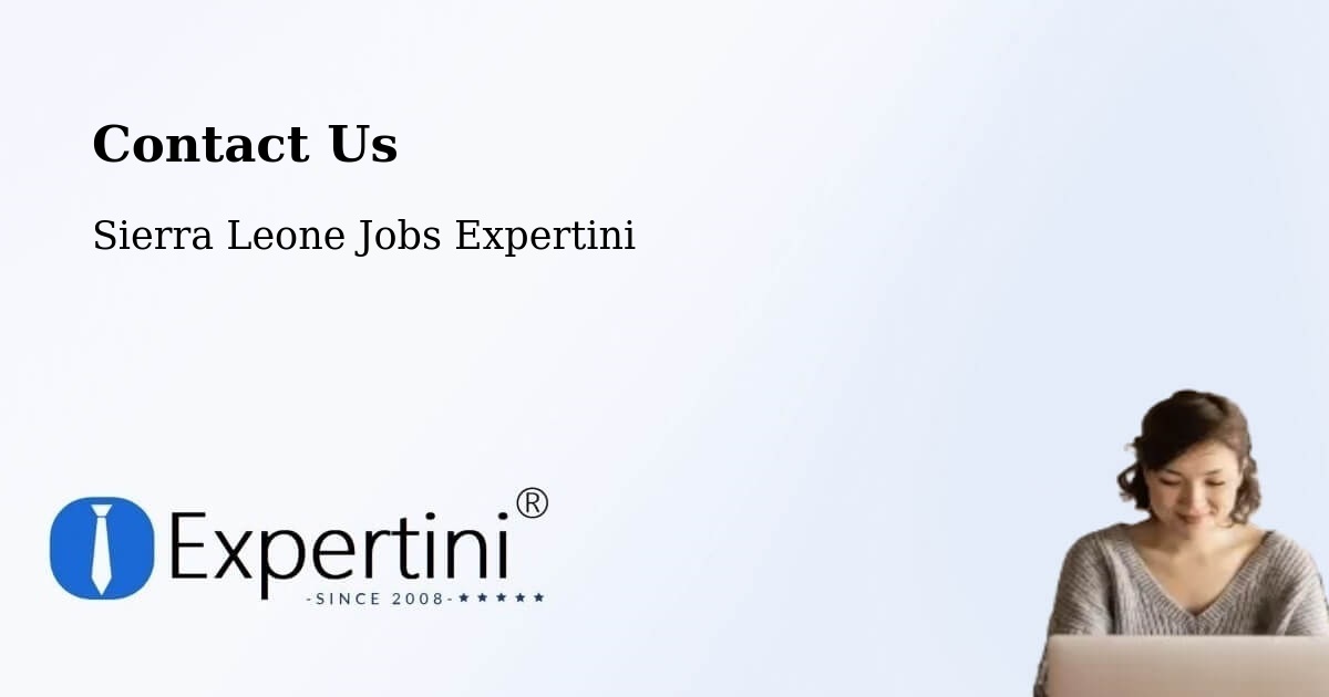Contact Expertini – Barma - Sierra Leone Jobs Expertini