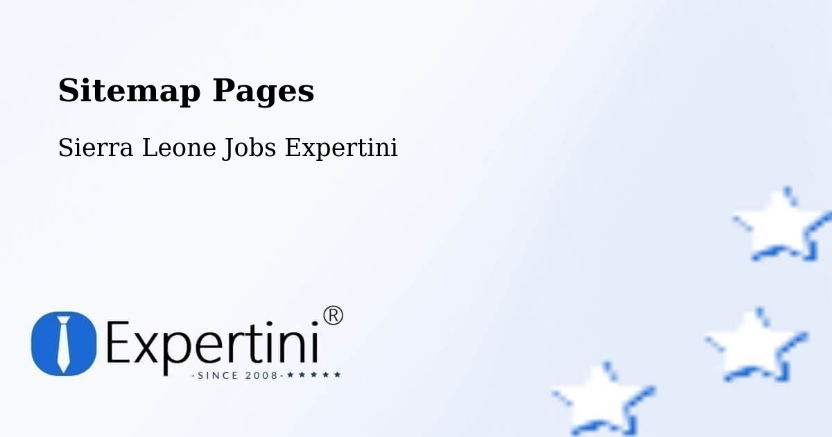 Sitemap Pages - Barma - Sierra Leone Jobs Expertini
